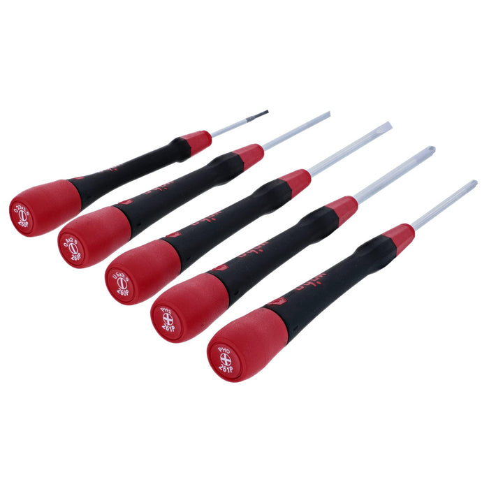 Wiha Precision Slotted & Phillips Screwdriver Set 5 Piece