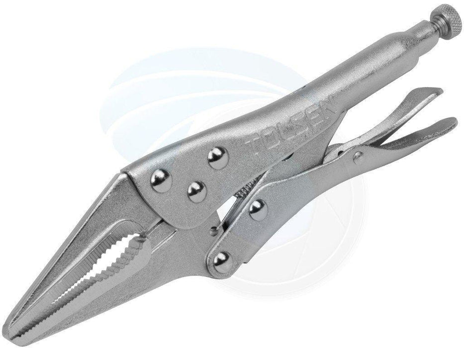 Tolsen 9" Long Needle Nose Locking Vise Grips Jaw Clamp Pliers 10052
