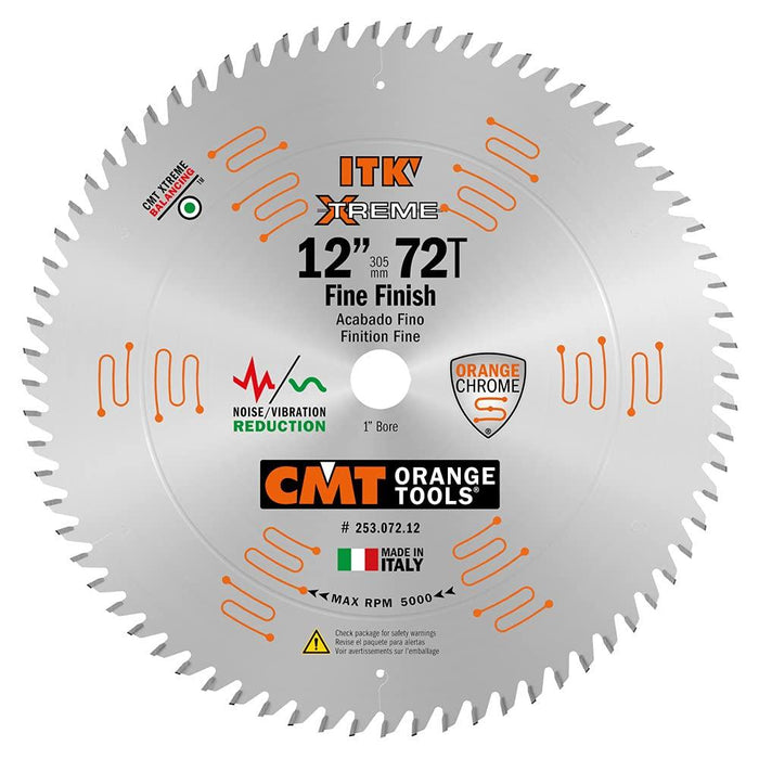 CMT ORANGE TOOLS 253.072.12 ITK COMP MITER 12"x72x1"