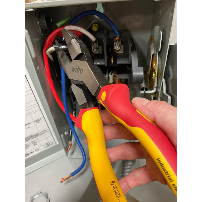 Wiha 32938 Insulated NE Style Lineman's Pliers 9.5 inches