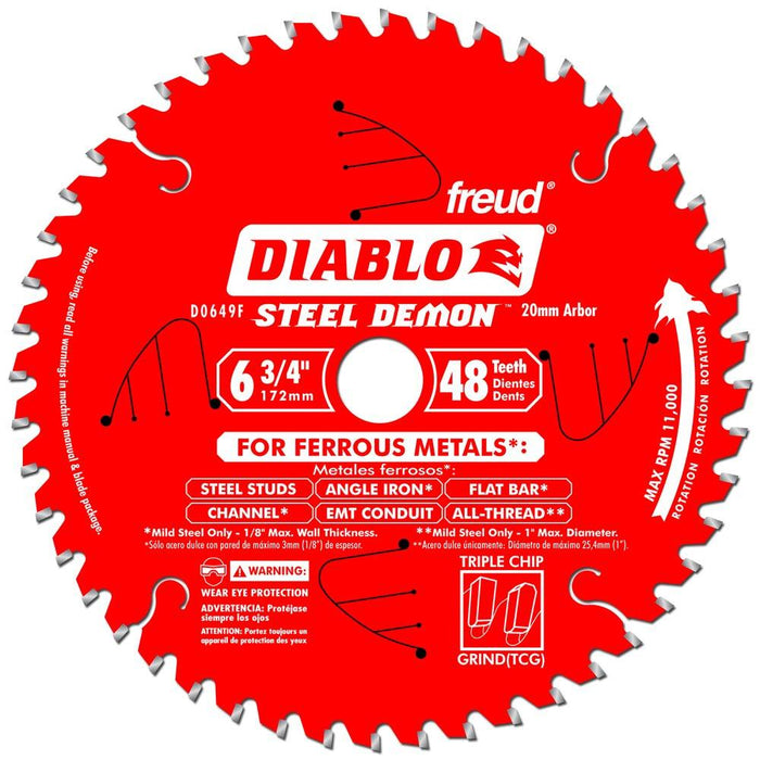 6-3/4 X 48 FERROUS METAL BLADE