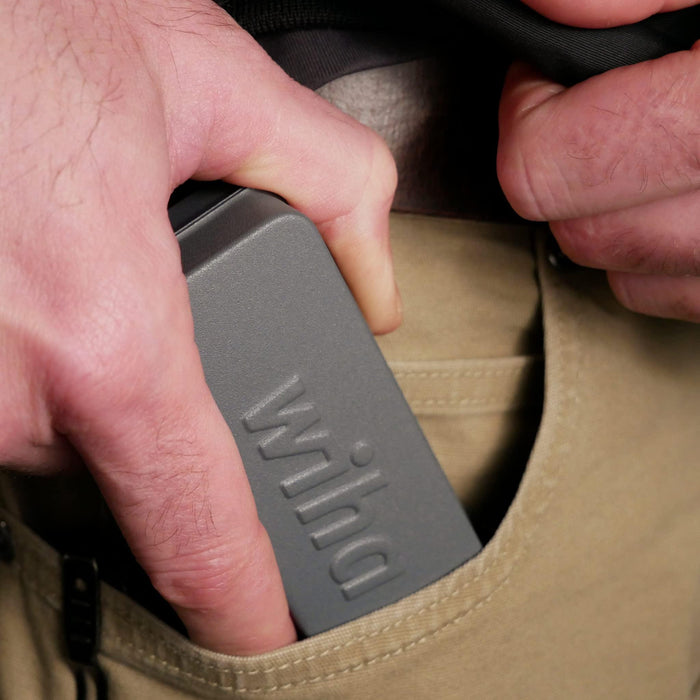 Wiha 32 Piece GoBox Terminator Blue Impact Bit Set with 1/4" Ratchet.