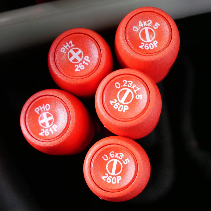 Wiha Precision Slotted & Phillips Screwdriver Set 5 Piece