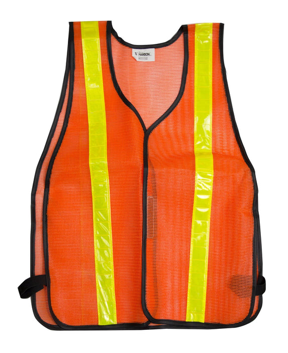 C.H. Hanson 55150 Premium Safety Vest w/ Wider Reflective Stripes