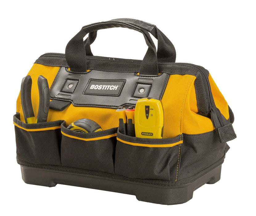 BOSTITCH BTST514150 Open Mouth Tool Bag, 14-Inch