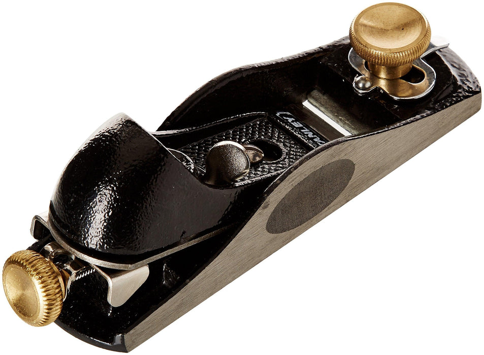 Stanley 1-12-060 Block Plane No. 60, Black/Silver