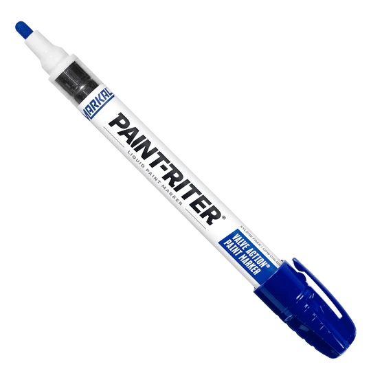 96825 Markal Valve Action Liquid Paint Markers,Blue