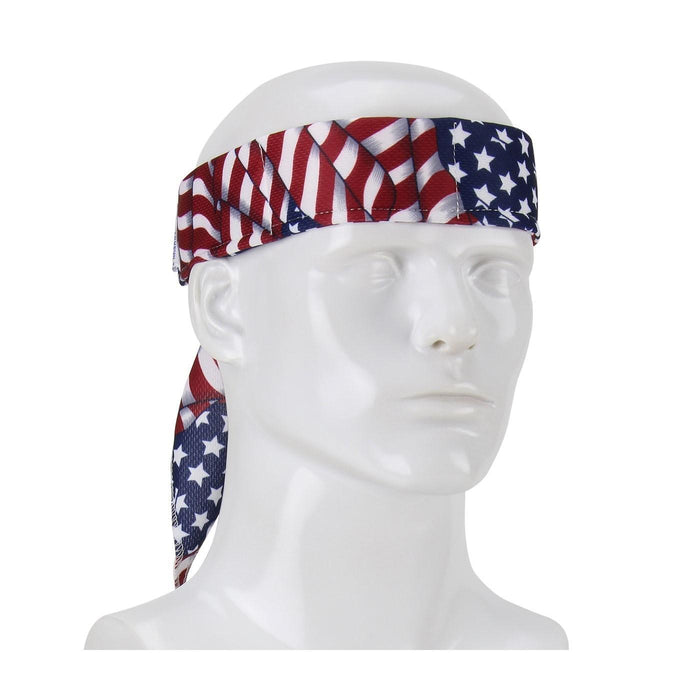 393-EZ201-PAT PIP EZ-Cool Evaporative Mesh Cooling Bandana, Patriot