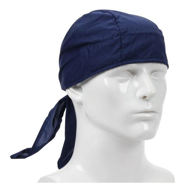 396-300-NAV PIP Evaporative Cooling Tie Hat with Elastic, Navy Blue