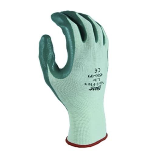 4500-10 SHOWA General purpose, nitrile-coated palm-dipped, nylon seamless shell, x-large