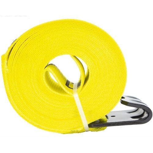 43795-10-30 S-Line Winch Straps Flat Hook 4"x 30' 5,400 lbs