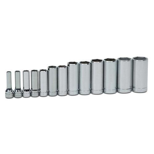 WSBD-13HRC Williams 3/8" Drive Deep Socket Set 6-Pt 9-Pcs