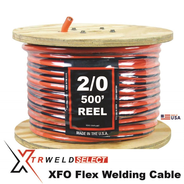 WCS2/0XFO-500 XTRweld Select Welding Cable, XFO, 600V, 2/0 AWG, 500'