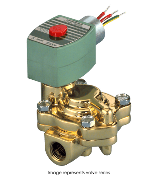 VALVE, ASCO SOLENOID EF8221G013 2 2 WAY N/C 120 VAC