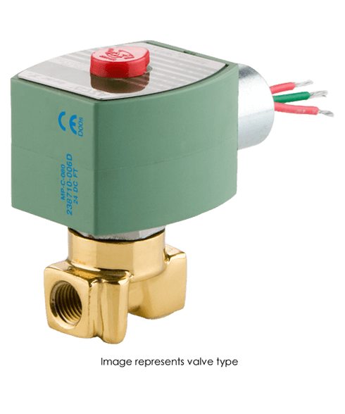 VALVE, ASCO SOLENOID HT-8210G2 1/2 2 WAY N/C HIGH TEMP COIL 120VAC