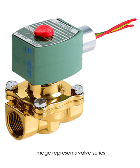 VALVE, ASCO SOLENOID HT-8210G2 1/2 2 WAY N/C HIGH TEMP COIL 120VAC