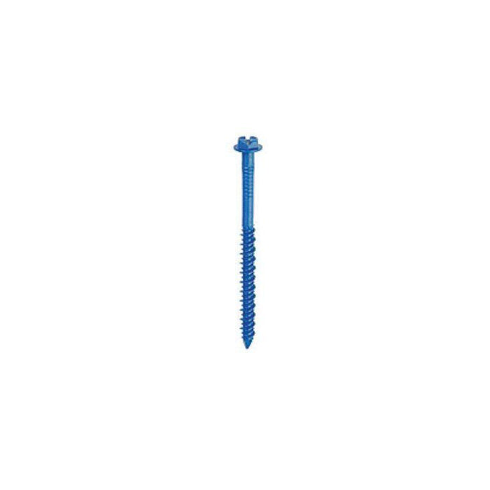 Tapcon BX51060 Concrete Screw Anchor, 1/4 in Dia, 3-1/4 in L, Climaseal