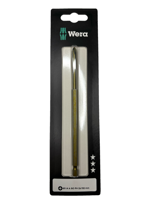 Wera 851/4 A SO PH 2 x 152 mm SB - Pack of 5 05136363001, view 2