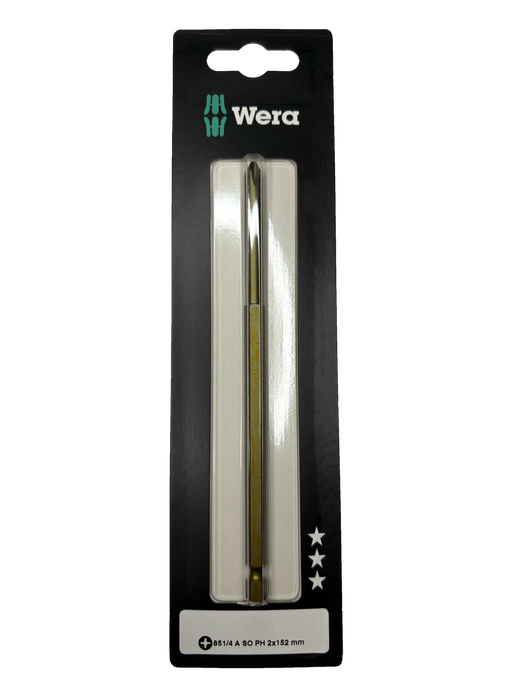 Wera 851/4 A SO PH 2 x 152 mm SB - Pack of 5 05136363001, view 2