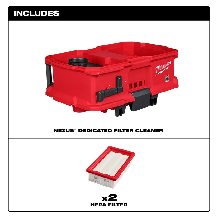 Milwaukee 0991-20 NEXUS™ Dedicated Filter Cleaner