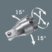Wera 8794 C Zyklop wobble extension, 1/2", 1/2" x 52 mm 05003639001, view 2