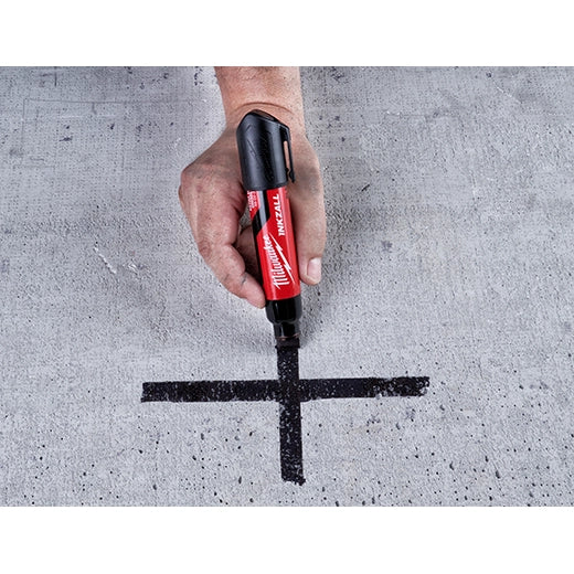 Milwaukee INKZALL™ Extra Large Chisel Tip Black Marker 48-22-3260