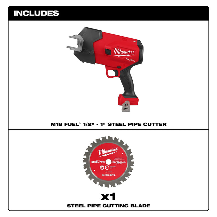 Milwaukee M18 FUEL™ ½”-1” Steel Pipe Cutter 3469-20
