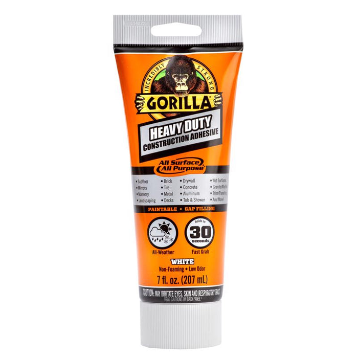Gorilla All Purpose Construction Adhesive 7 oz