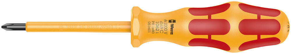 1062 i PH VDE-insulated Kraftform Phillips-head screwdriver