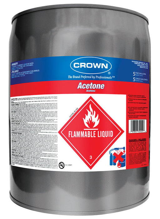 Crown Acetone Acetone 5 gal