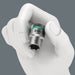 Wera Magnetic socket rail B 4 Zyklop socket set, 3/8" drive, 9 pieces 05005430001, view 4