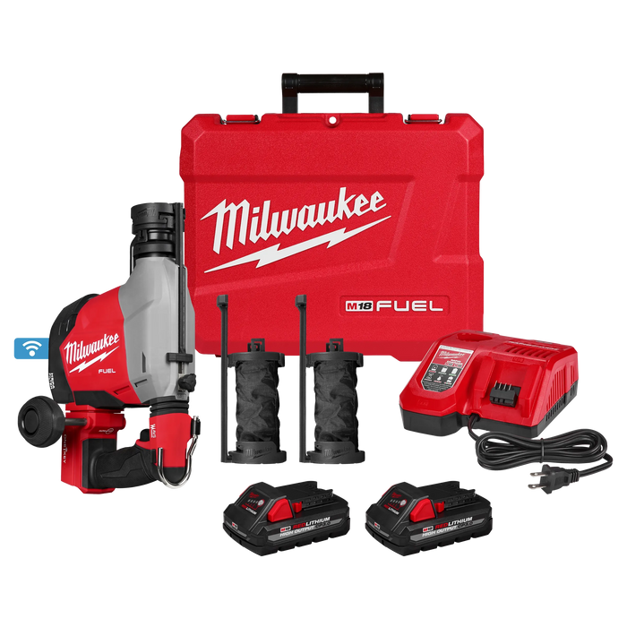 Milwaukee M18 FUEL™ Overhead Rotary Hammer w/ Integrated Dust Extraction 3311-22, main product view