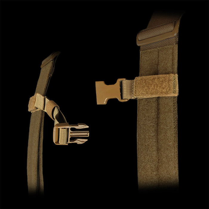 Suspender Attachment Sternum Strap Black