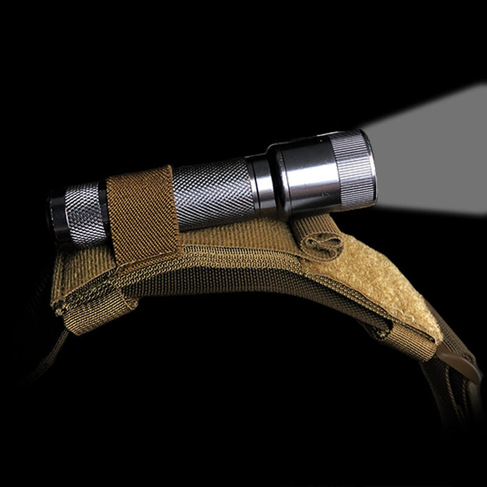 Shoulder Attach Mini Flashlight Leveler Coyote