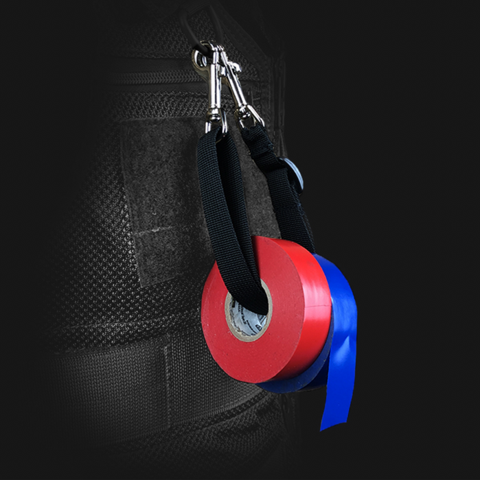 Tape Lanyard Strap Black