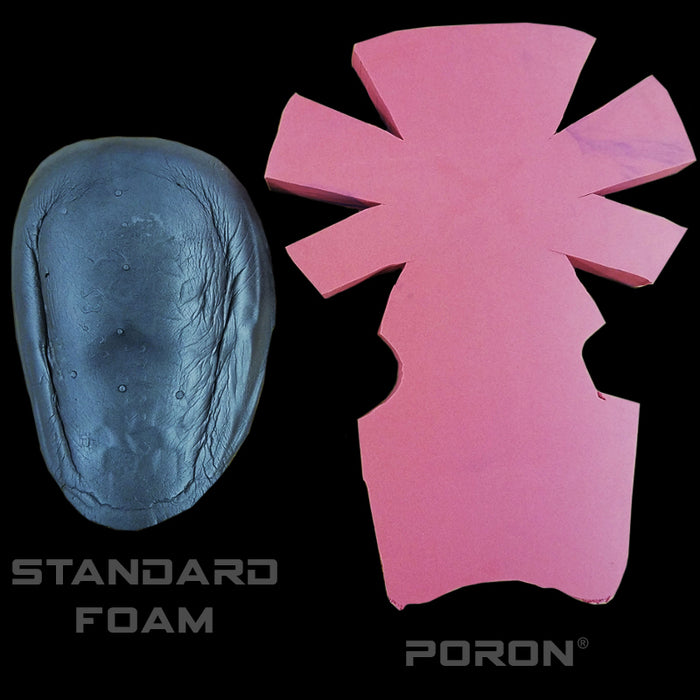 Heavy Duty Knee Pads with PORON® Black