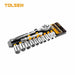 Tolsen 15392 12pc 1/2 inch Ratchet Handle with SAE Socket Set