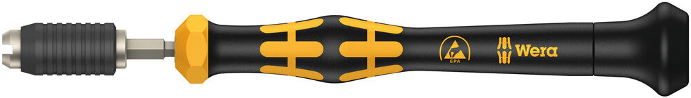 1460 ESD Kraftform Micro torque screwdrivers with a customised factory pre-set measurement value with quick-release chuck