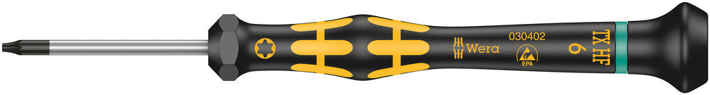 1567 TORX® HF ESD Kraftform Micro screwdriver with holding function for TORX® screws