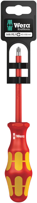165 i PZ/S SB VDE Insulated screwdriver for PlusMinus screws (Pozidriv/slotted)