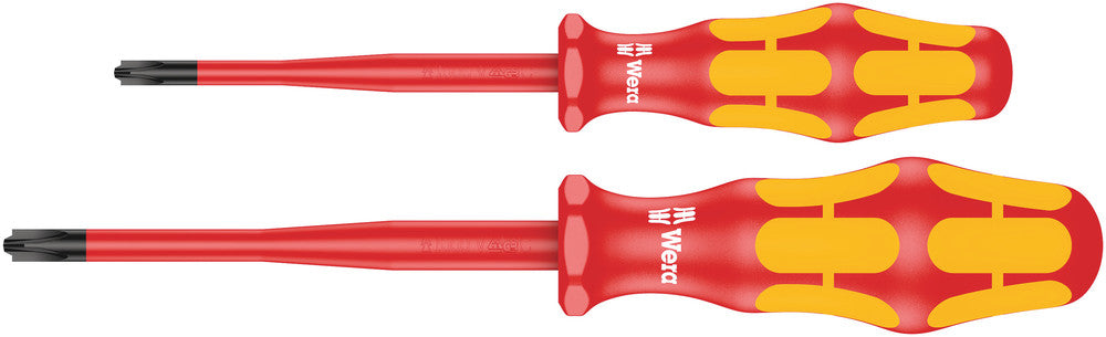 165 iS PZ/S # 1 + 2 Screwdriver set Kraftform Plus series 100. With reduced blade diameter