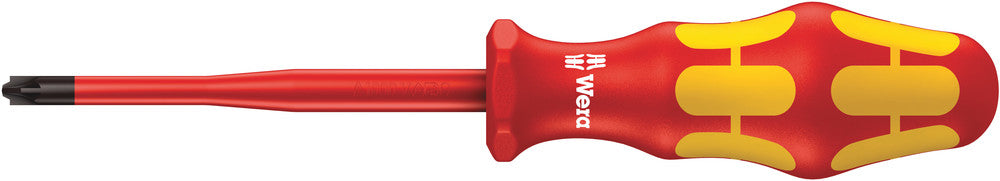 Wera 165 iS PZ/S VDE Insulated screwdriver with reduced blade diameter for PlusMinus screws (Pozidriv/slotted), # 2 x 100 mm 05006466001, view 2