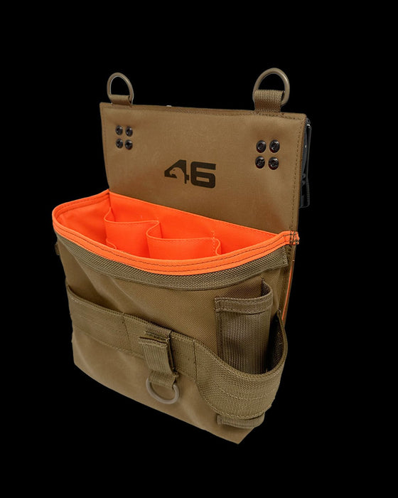 Main Tool Attachment Pouch ROTATE/QUICK RELEASE Coyote/Orange