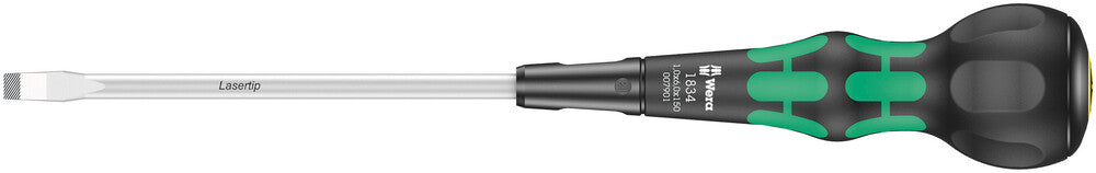 1834 Kraftform Ball-Grip Slotted screwdriver - workshop blade