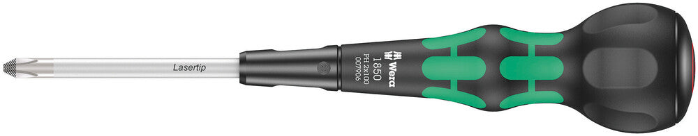 Wera 1850 PH Kraftform Ball-Grip Phillips-head screwdriver, PH 3 x 150 mm 05007908001, view 2