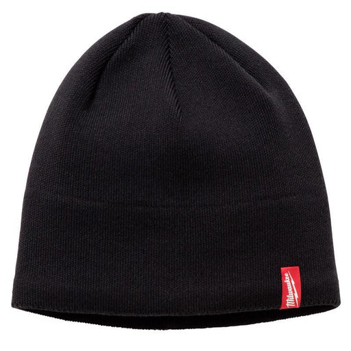 FLEECE LINED BEANIE BLK