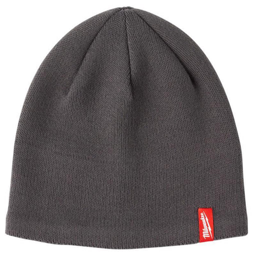 FLEECE LINED BEANIE GRAY