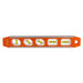 Johnson 12 in. Aluminum Magnetic Torpedo Level 5 vial