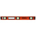 Johnson 24 in. Aluminum Heavy Duty I-Beam Level 3 vial