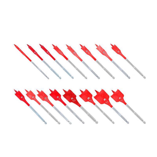 SD SPADE BIT SET 6 16PC